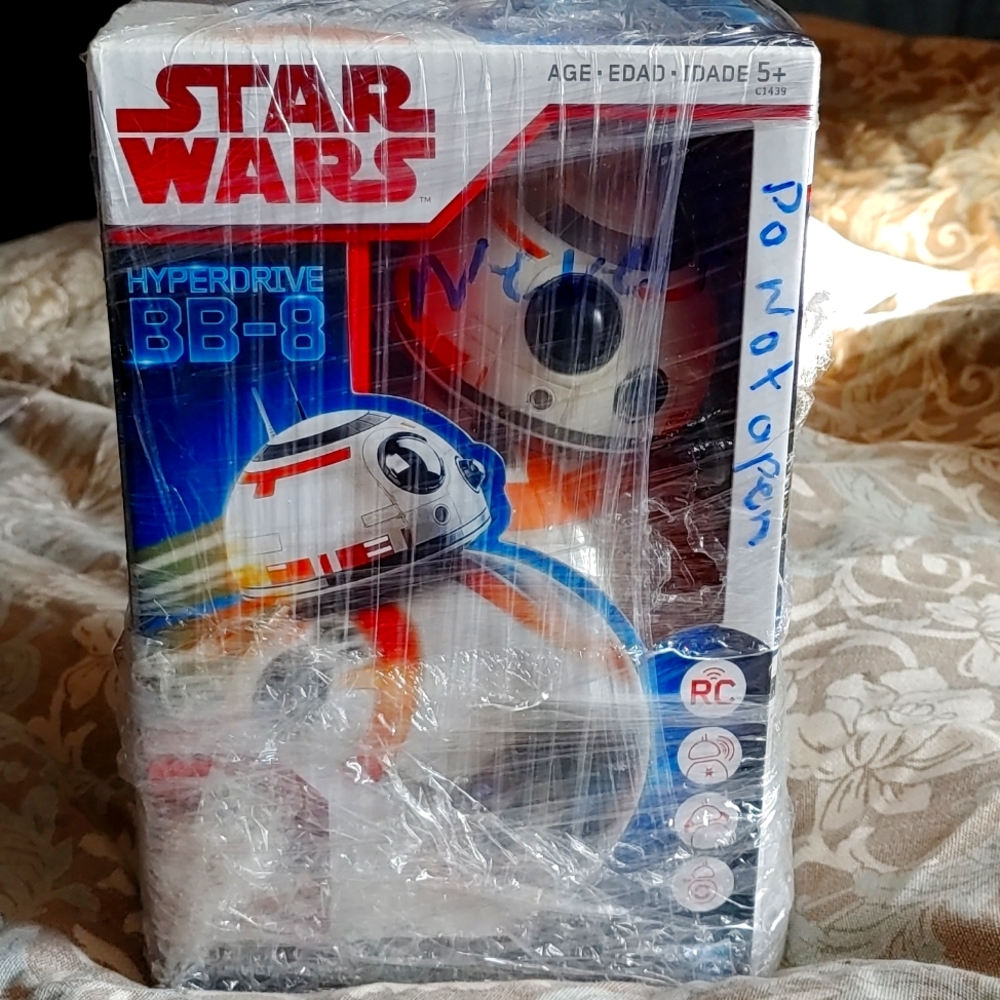 Star Wars hyperdrive bb-8 RC robot sealed collector's item RARE